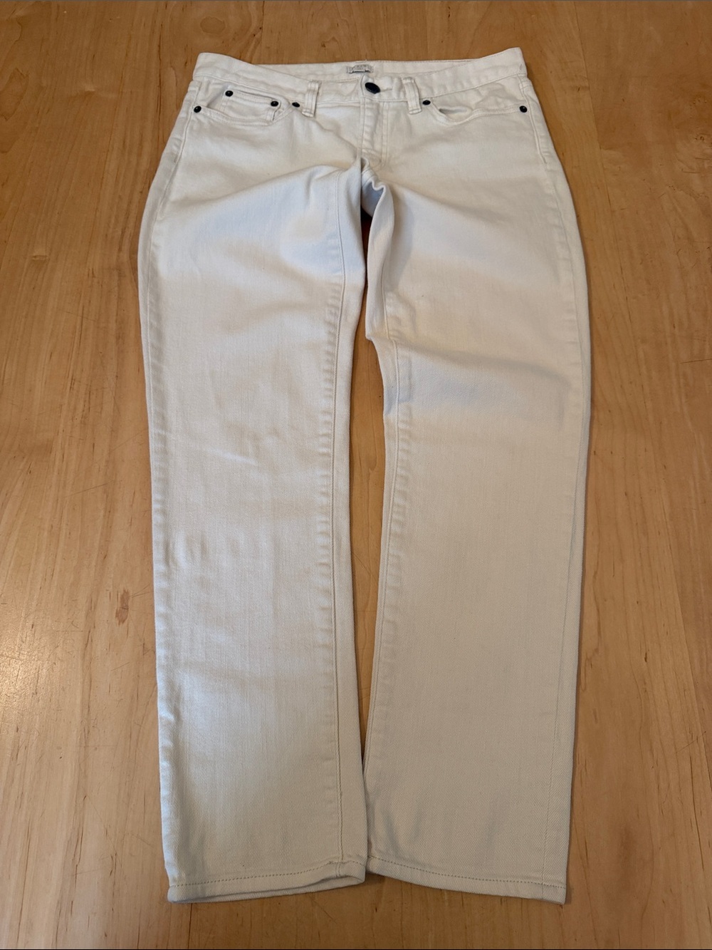 J. Crew Cream Jeans
